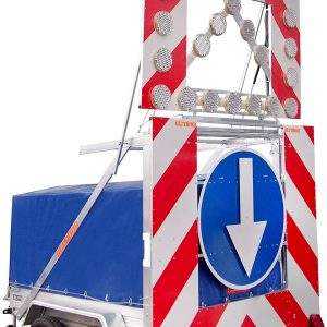 Signalanhänger U26A mit Plane